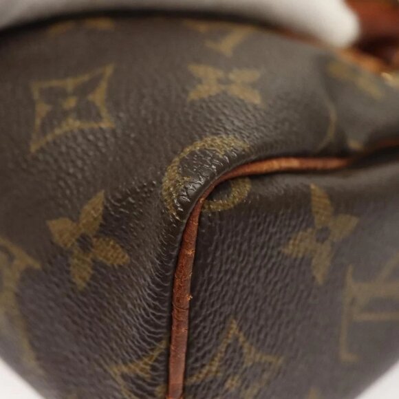 LOUIS VUITTON Monogram Mini Speedy Hand Bag - Picture 10 of 16
